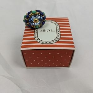 Stella and Dot jewel toned ring
